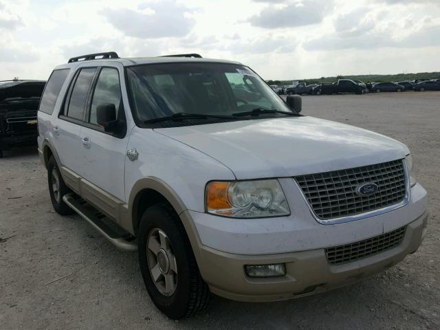 1FMFU17535LA63701 - 2005 FORD EXPEDITION WHITE photo 1