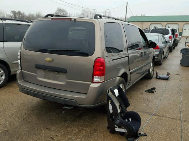 1GNDV23L06D189455 - 2006 CHEVROLET UPLANDER L 米色 照片 4