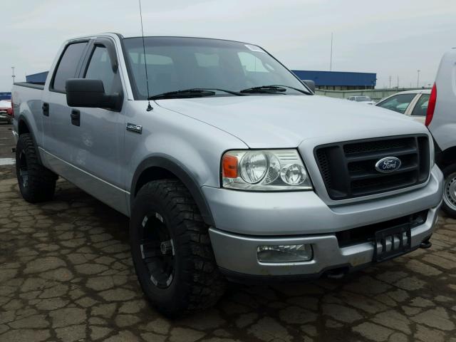 1FTPW14534FA17158 - 2004 FORD F150 SUPER SILVER photo 1