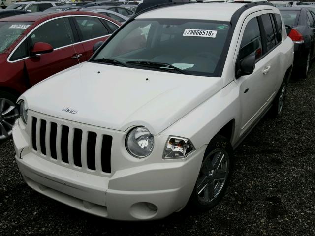 1J4NT4FB9AD521106 - 2010 JEEP COMPASS SP WHITE photo 2
