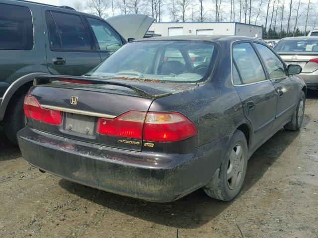 1HGCG1650WA016883 - 1998 HONDA ACCORD EX PURPLE photo 4