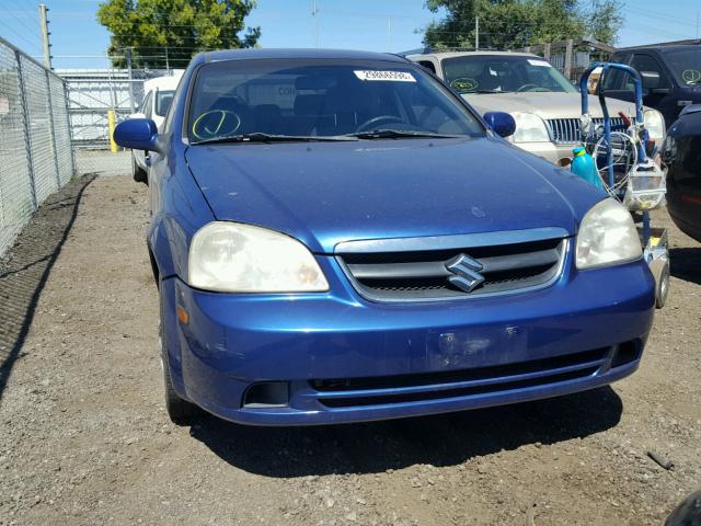 KL5JD56Z47K552200 - 2007 SUZUKI FORENZA BA BLUE photo 9