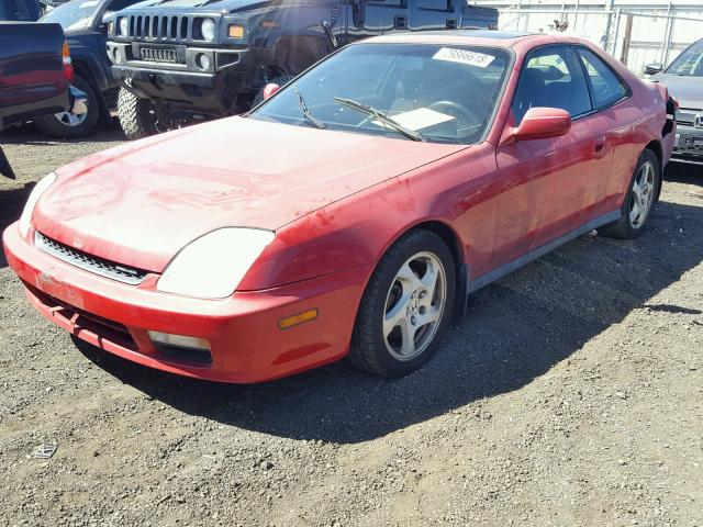 JHMBB6141XC010504 - 1999 HONDA PRELUDE RED photo 2