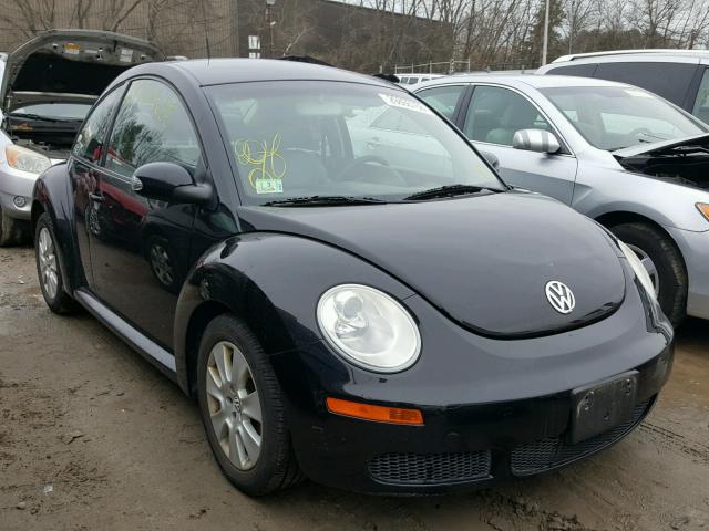 3VWPG31C78M526605 - 2008 VOLKSWAGEN NEW BEETLE BLACK photo 1