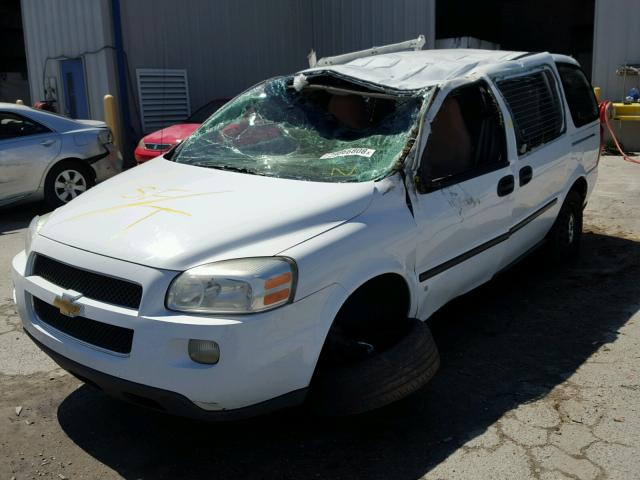 1GBDV13147D200061 - 2007 CHEVROLET UPLANDER I WHITE photo 2