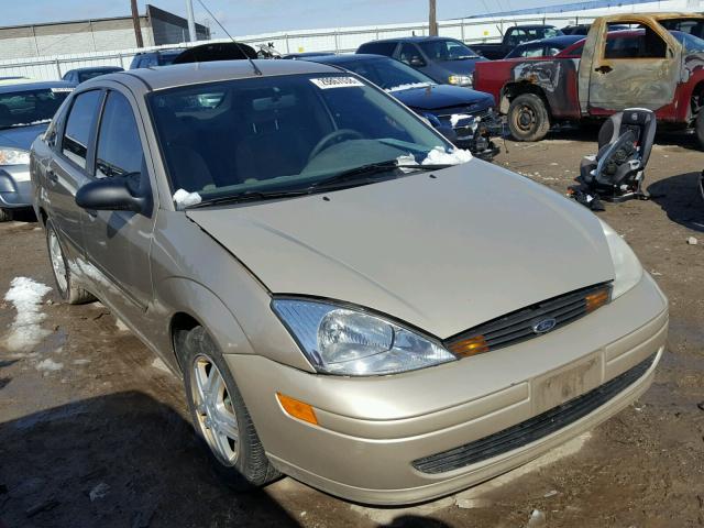 1FAFP34P71W115553 - 2001 FORD FOCUS SE BEIGE photo 1