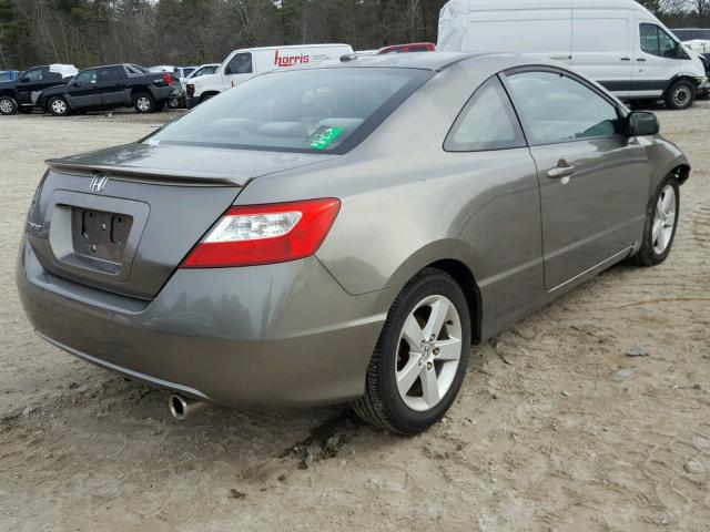 2HGFG12857H565169 - 2007 HONDA CIVIC EX TAN photo 4