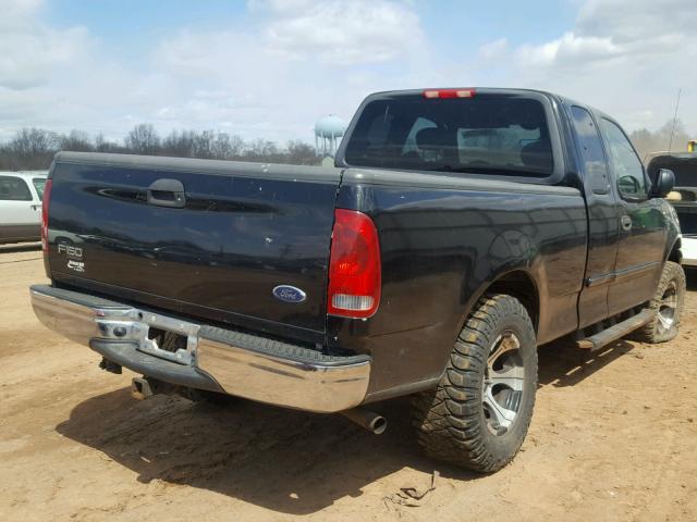 2FTRX18WX4CA69763 - 2004 FORD F-150 HERI BLACK photo 4