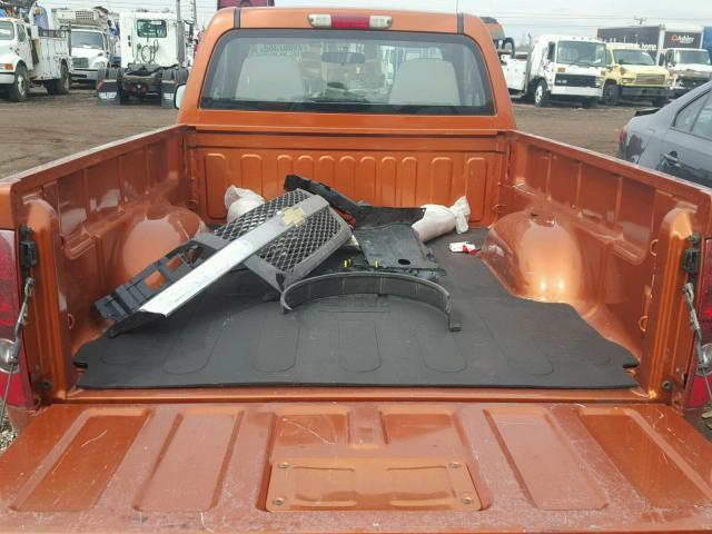 1GCCS148468265060 - 2006 CHEVROLET COLORADO ORANGE photo 6