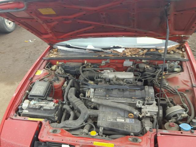 JHMBA4127MC013361 - 1991 HONDA PRELUDE 2. RED photo 7