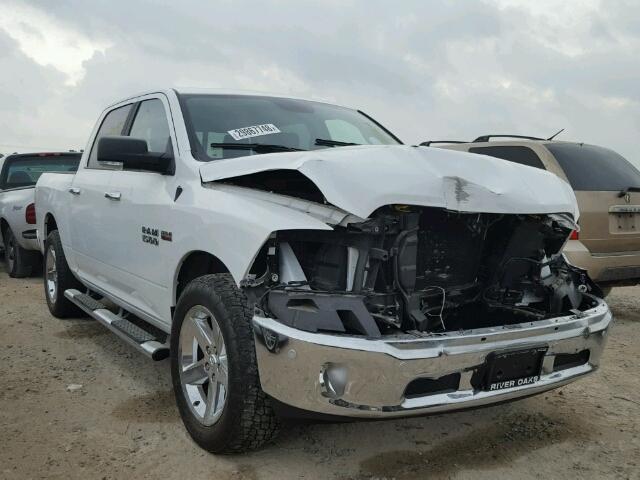 1C6RR6LT0HS651755 - 2017 RAM 1500 SLT WHITE photo 1