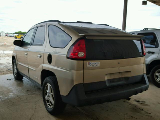 3G7DB03E35S541321 - 2005 PONTIAC AZTEK GOLD photo 3