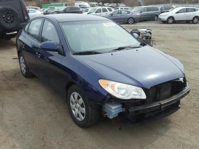 KMHDU46DX8U539359 - 2008 HYUNDAI ELANTRA GL BLUE photo 1