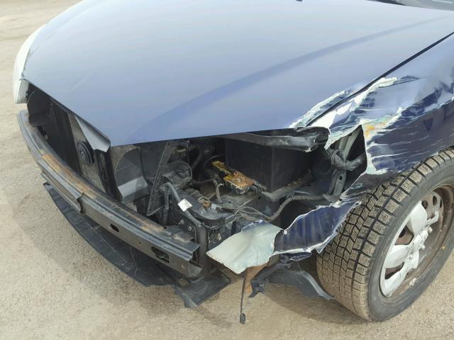 KMHDU46DX8U539359 - 2008 HYUNDAI ELANTRA GL BLUE photo 9