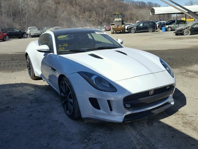 SAJWA6BU7G8K22655 - 2016 JAGUAR F-TYPE S WHITE photo 1