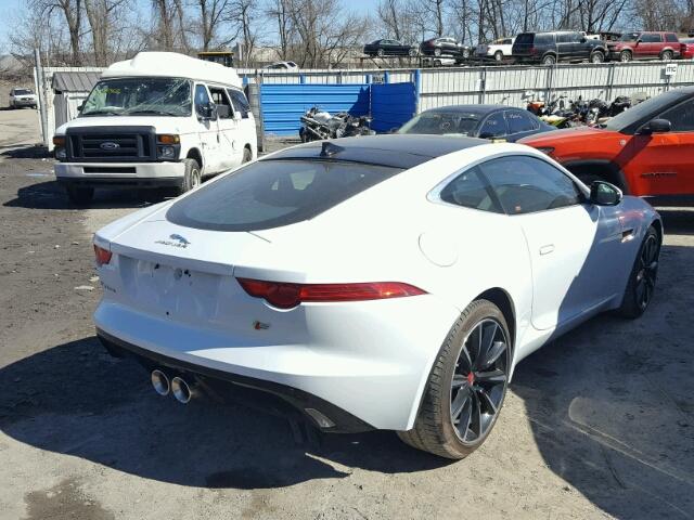 SAJWA6BU7G8K22655 - 2016 JAGUAR F-TYPE S WHITE photo 4