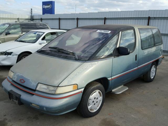 1GNDU06D2PT105851 - 1993 CHEVROLET LUMINA APV GREEN photo 2