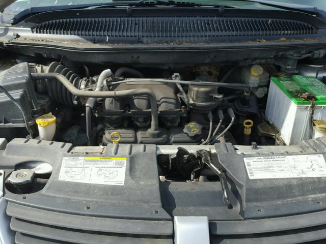 1D4GP24R75B137711 - 2005 DODGE GRAND CARA SILVER photo 7