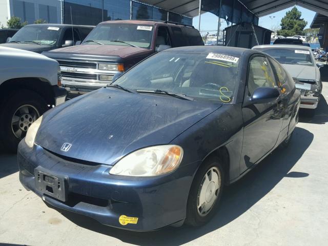 JHMZE14764T000089 - 2004 HONDA INSIGHT BLUE photo 2