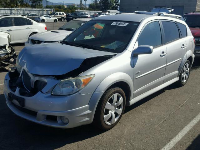 5Y2SL65896Z426467 - 2006 PONTIAC VIBE GRAY photo 2