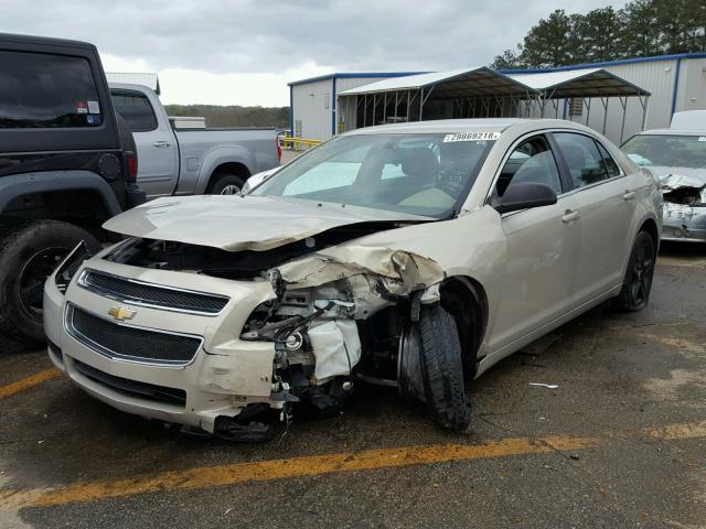 1G1ZB5E14BF227054 - 2011 CHEVROLET MALIBU LS 金色 照片 2