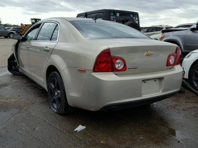 1G1ZB5E14BF227054 - 2011 CHEVROLET MALIBU LS 金色 照片 3