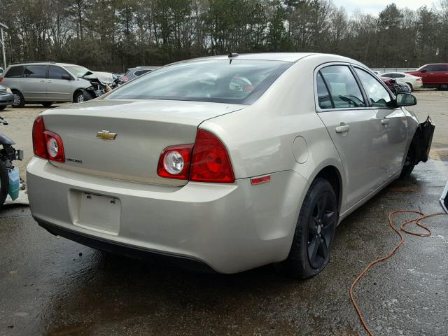 1G1ZB5E14BF227054 - 2011 CHEVROLET MALIBU LS 金色 照片 4