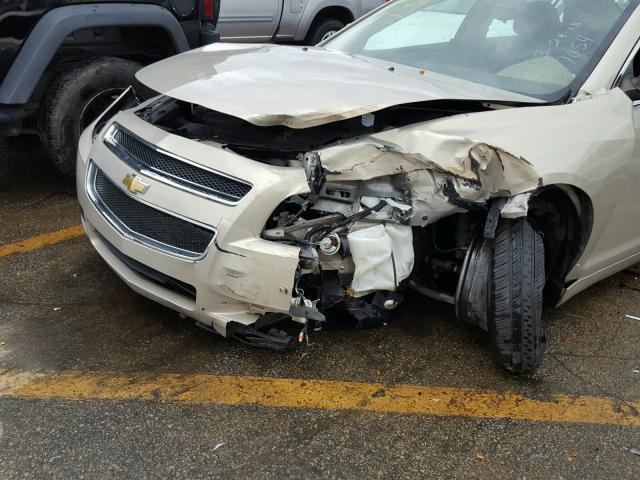 1G1ZB5E14BF227054 - 2011 CHEVROLET MALIBU LS 金色 照片 9