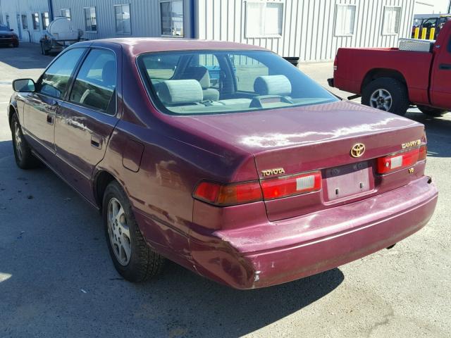 4T1BF22K5VU028163 - 1997 TOYOTA CAMRY CE BURGUNDY photo 3