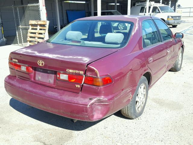 4T1BF22K5VU028163 - 1997 TOYOTA CAMRY CE BURGUNDY photo 4