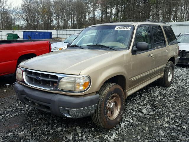 1FMZU32X6XUB39586 - 1999 FORD EXPLORER GOLD photo 2