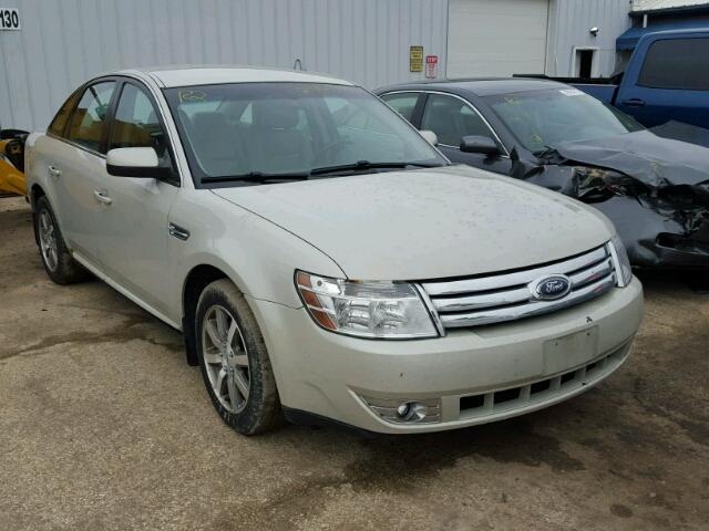 1FAHP24W48G130297 - 2008 FORD TAURUS SEL GRAY photo 1