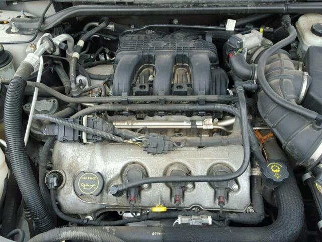 1FAHP24W48G130297 - 2008 FORD TAURUS SEL GRAY photo 7