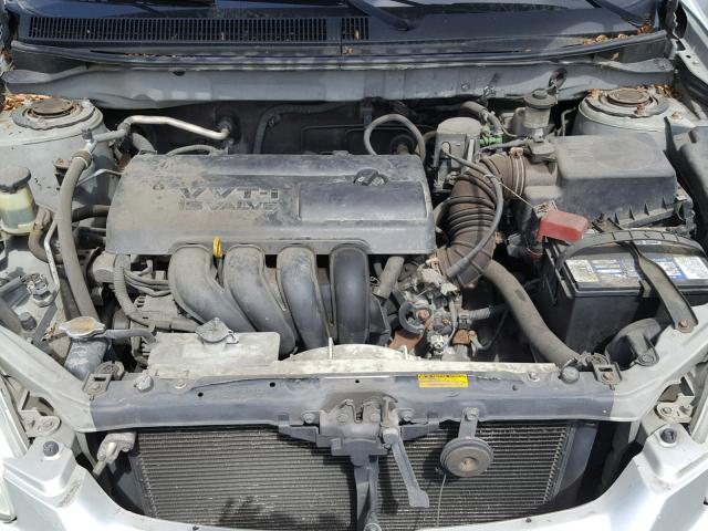 2T1KR32E44C234615 - 2004 TOYOTA COROLLA MA SILVER photo 7