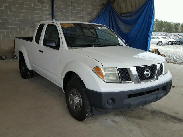 1N6BD06T17C421326 - 2007 NISSAN FRONTIER K WHITE photo 1