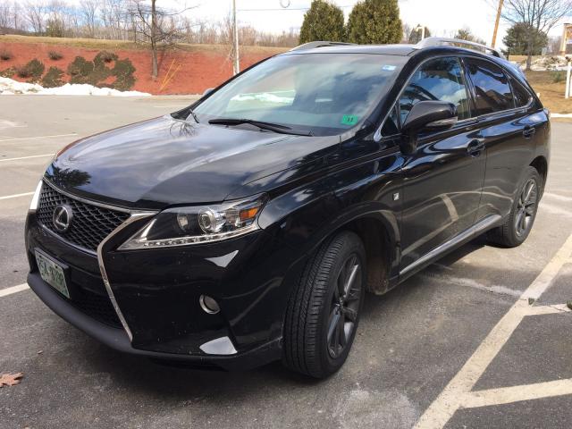 2T2BK1BA2DC168017 - 2013 LEXUS RX 350 BLACK photo 2