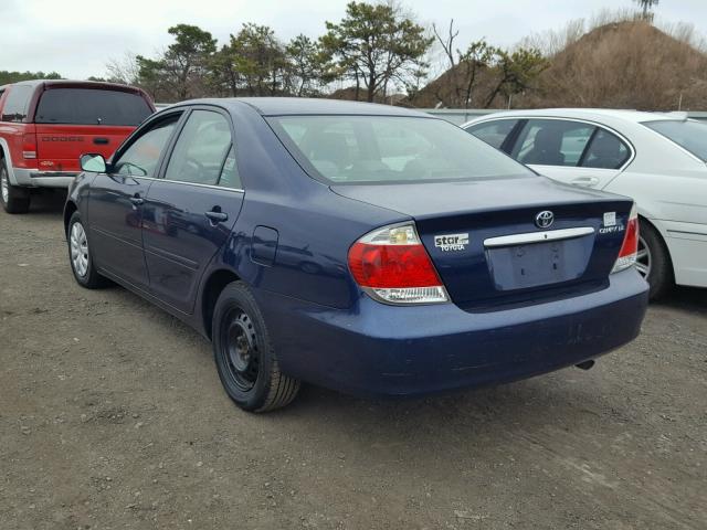 4T1BE32KX6U165190 - 2006 TOYOTA CAMRY LE BLUE photo 3