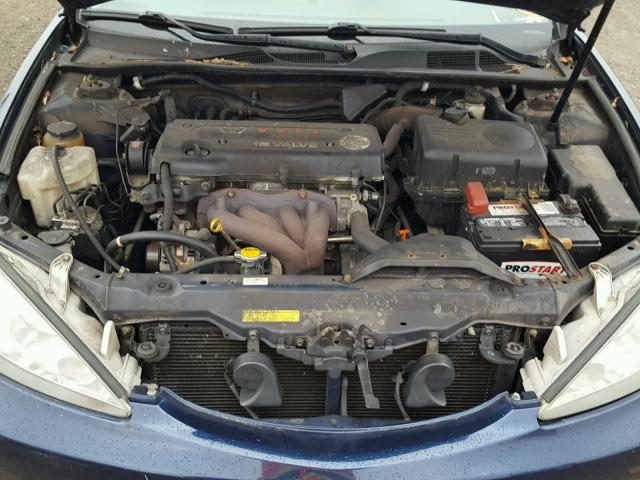 4T1BE32KX6U165190 - 2006 TOYOTA CAMRY LE BLUE photo 7