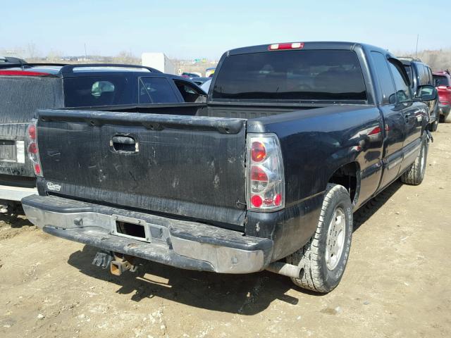 1GCEC19T33Z185810 - 2003 CHEVROLET SILVERADO BLACK photo 4