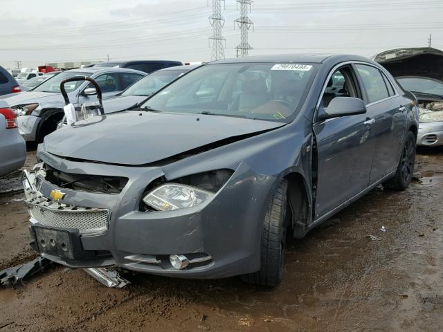 1G1ZK57788F217833 - 2008 CHEVROLET MALIBU LTZ 灰色 照片 2