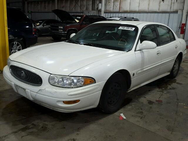 1G4HP54K324124505 - 2002 BUICK LESABRE CU WHITE photo 2