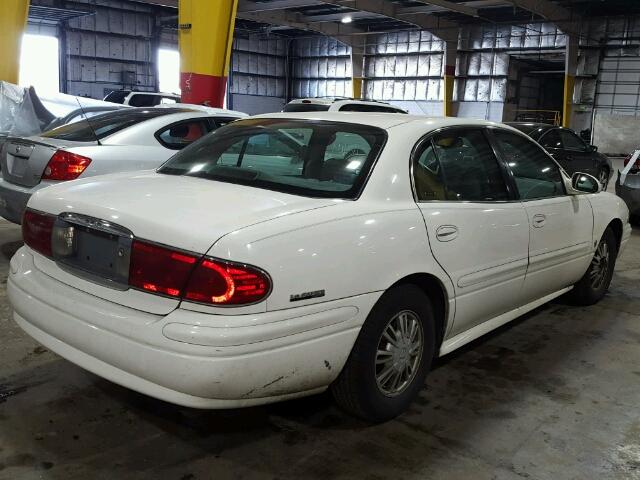 1G4HP54K324124505 - 2002 BUICK LESABRE CU WHITE photo 4