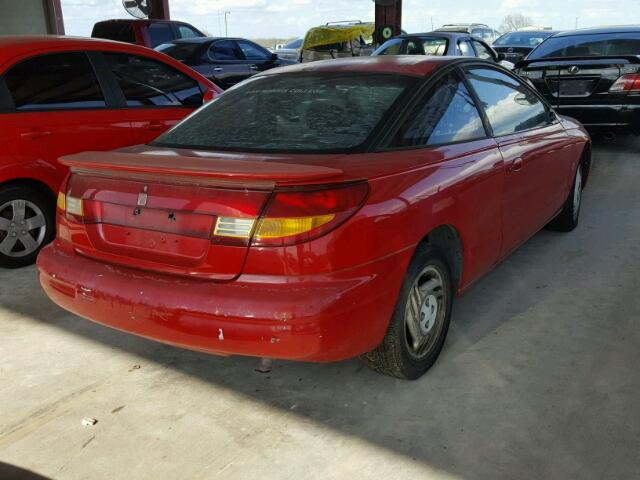1G8ZH1274VZ166048 - 1997 SATURN SC2 RED photo 4