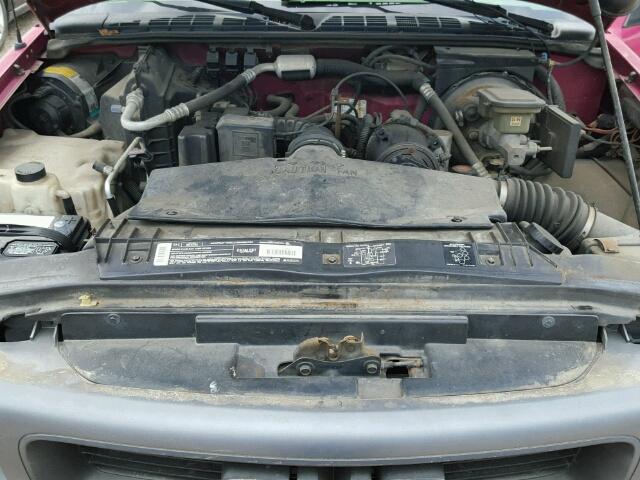 1GTCS1449RK505899 - 1994 GMC SONOMA PINK photo 7