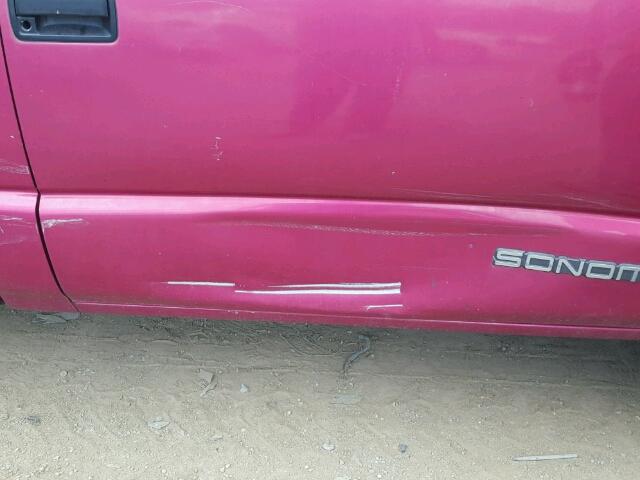 1GTCS1449RK505899 - 1994 GMC SONOMA PINK photo 9