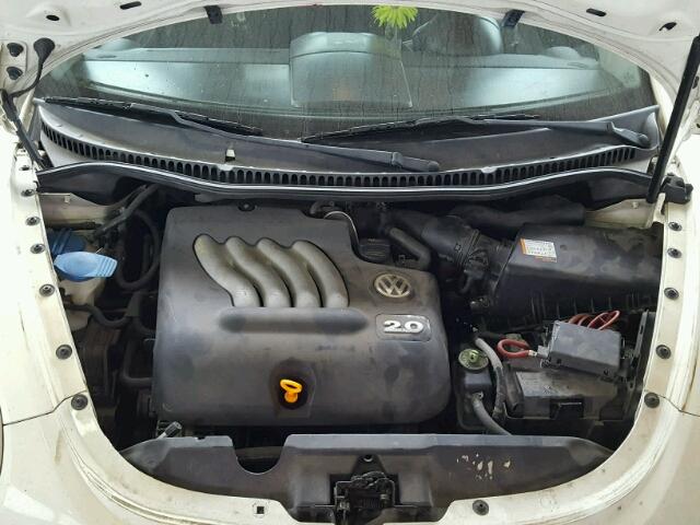 3VWBK31C05M402499 - 2005 VOLKSWAGEN NEW BEETLE 白色 照片 7