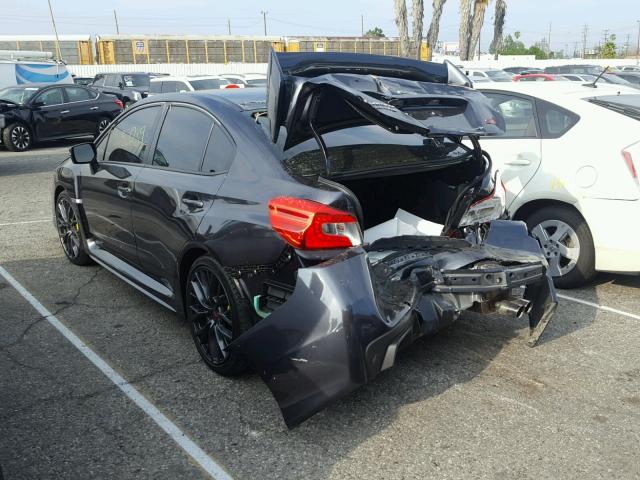 JF1VA2N69J9818549 - 2018 SUBARU WRX STI GRAY photo 3