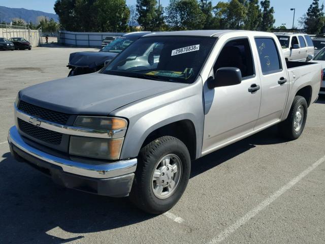 1GCCS138968255965 - 2006 CHEVROLET COLORADO GRAY photo 2