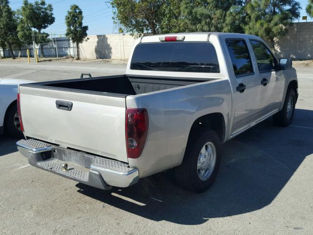 1GCCS138968255965 - 2006 CHEVROLET COLORADO GRAY photo 4