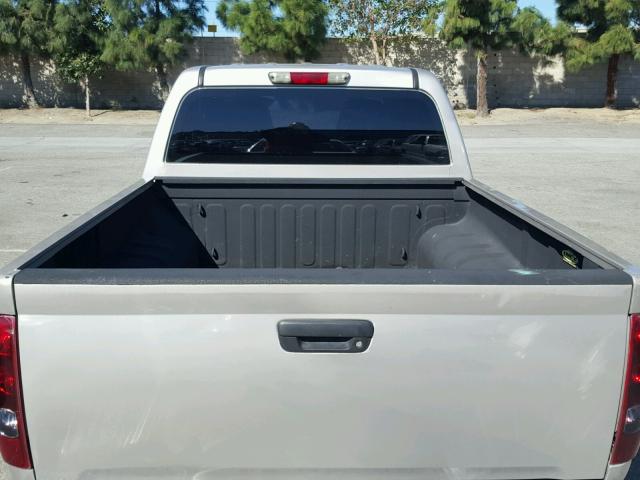 1GCCS138968255965 - 2006 CHEVROLET COLORADO GRAY photo 9